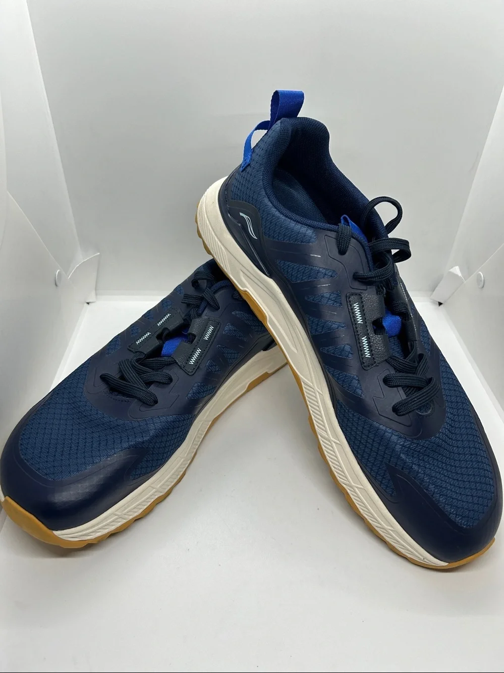 Lamincoa Blue Wide Men's Sneakers Hiking Walking Lightweight Breathable Shoe...